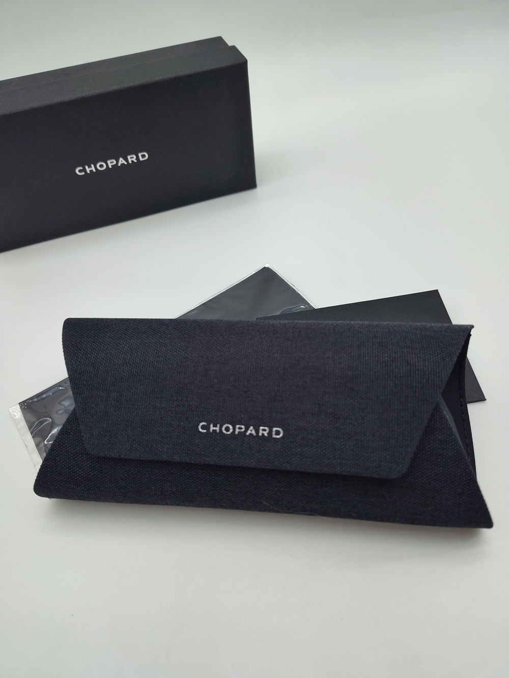 CHOPARD SCHD57M 300Z Titanium Gold Polarized Aviator Sunglasses 64mm Japan NIP - Picture 3 of 12